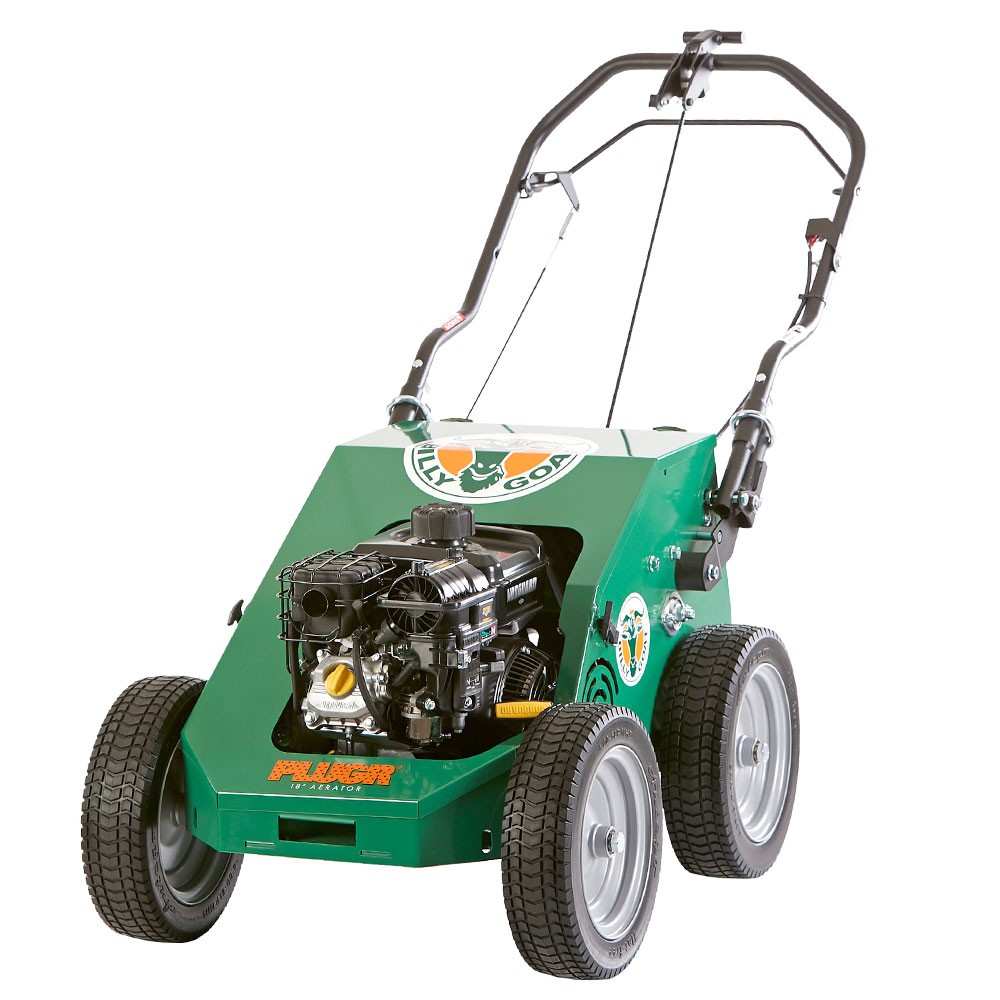 ポスタルコ トライアングルTロング オーガニックツインジャージビリジアングリーン Billy Goat PL1803V & PL1801H 18” PLUGR® Reciprocating Aerator